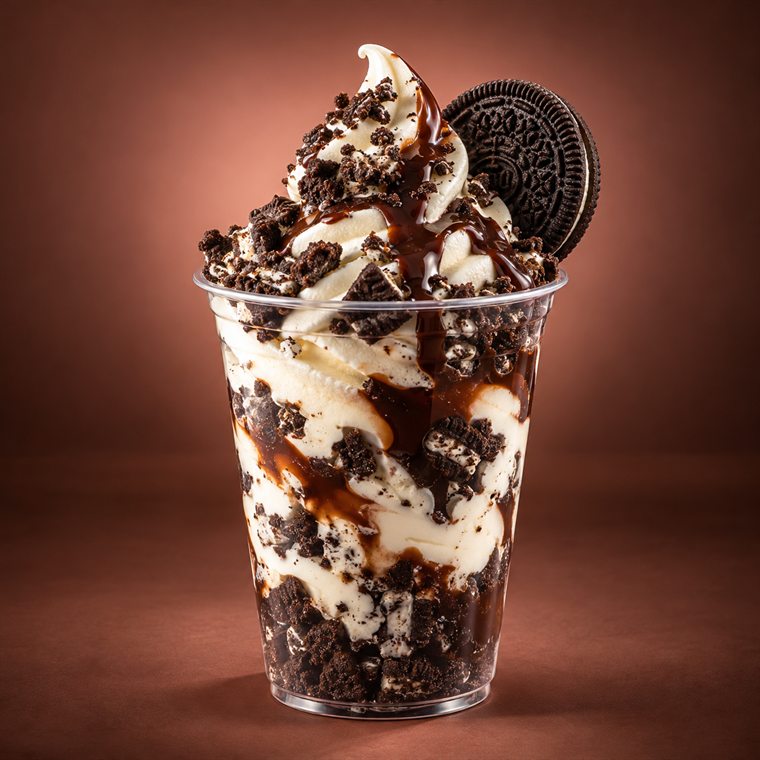 Midnight Cookie Blast sundae